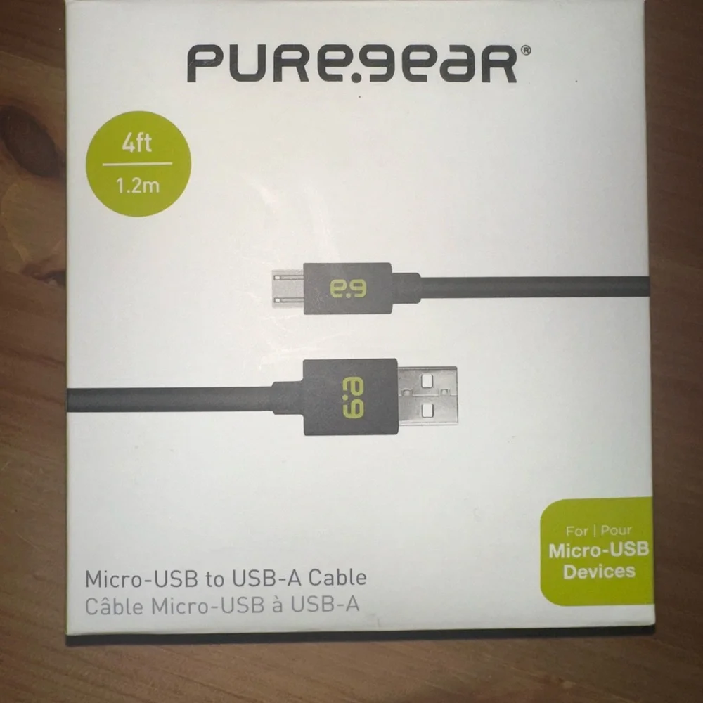 PureGear Micro-USB to USB-A Cable